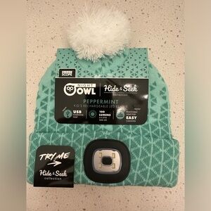 Kids' Night Scope Hide & Seek Rechargeable LED Night Light Head Lamp Beanie